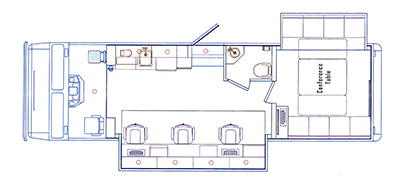 MCV9000/FL with slide out room
